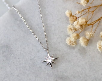 Mini Star Necklace - Silver