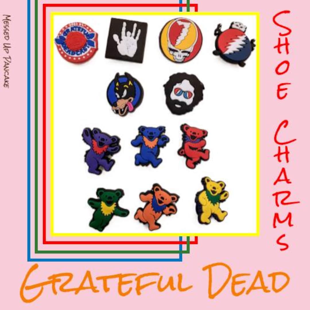 croc charms grateful dead