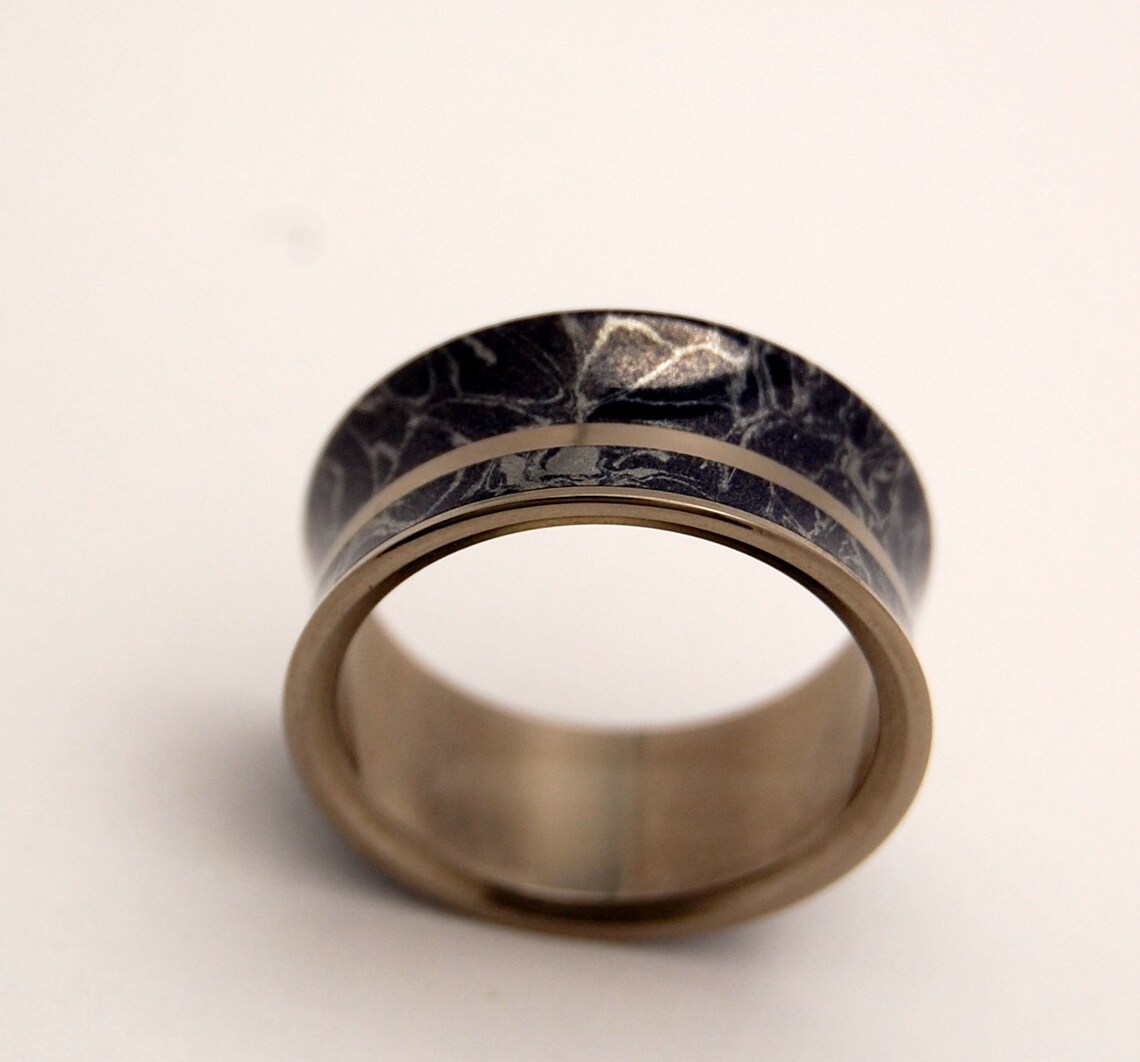Black Rings Titanium Rings M3 Rings Mens Rings Titanium | Etsy