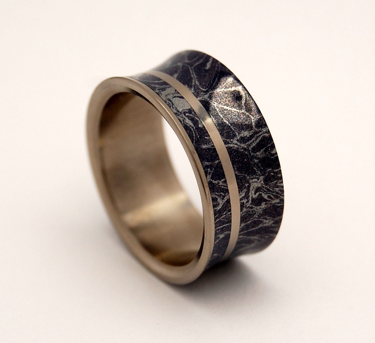 Black rings titanium rings M3 rings mens rings Titanium | Etsy