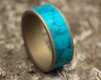 Wooden Wedding Rings, titanium ring, titanium wedding rings, mens ring, womens rings, wood rings - FALLS OASIS