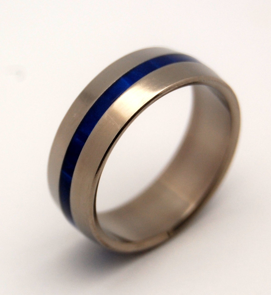 Titanium Ring Stone Ring Jasper Wedding Ring Mens Ring - Etsy