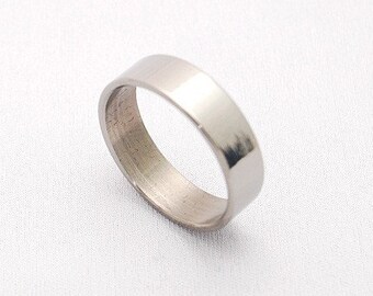 wedding rings, titanium rings, wood rings, mens rings, Titanium Wedding Bands, Eco-Friendly Rings, Wedding Rings - SIMPLE MIRROR