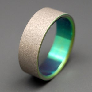 Titanium wedding ring, wedding ring, titaniun rings, mens ring, womens rings, eco-friendly - MIDORI