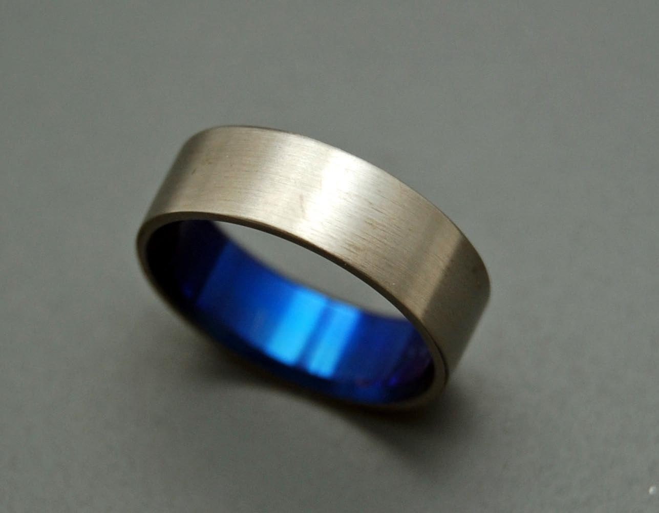 Titanium Wedding Bands wedding rings titanium rings | Etsy