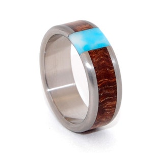 wedding rings, titanium rings, wood rings, mens rings, Titanium Wedding Bands, Eco-Friendly Rings, Wedding Rings - PASSING CLOUDS