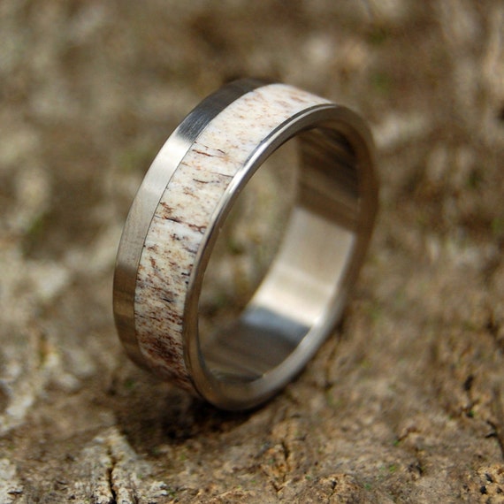 Moose on sale antler rings