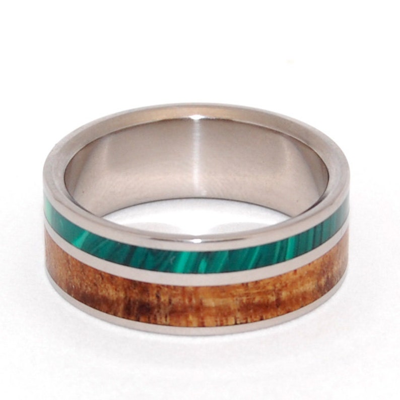Wooden Wedding Rings, titanium ring, titanium wedding rings, Eco-friendly rings, mens ring, womens rings, wood rings SPARK image 4