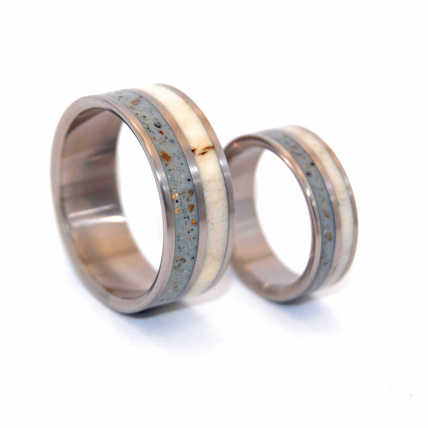 15.5 Women Ring Size Gemini His & Her Groom & Bride Plain Flat Court Comfort Fit Matching Wedding Engagement Titanium Rings Set 6mm & 4mm Width Men Ring Size 8.5 15.5 Women Ring Size Gemini His & Her Groom & Bride Plain Flat Court Comfort Fit Matching Wedding Engagement Titanium Rings Set 6mm & 4mm Width Men Ring Size 8.5