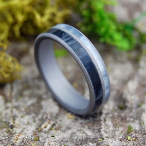 Wooden Wedding Rings, titanium ring, titanium wedding rings, Eco-friendly rings, mens ring, womens rings, wood rings - I MEAN BUSINESS