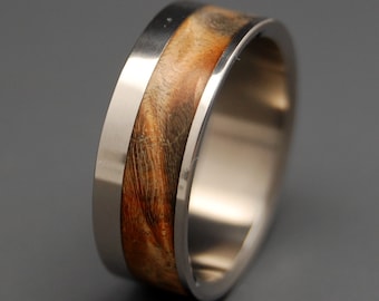 wedding rings, titanium rings, wood rings, mens rings, Titanium Wedding Bands, Eco-Friendly Wedding Rings, Wedding Rings - TUCK EVERLASTING