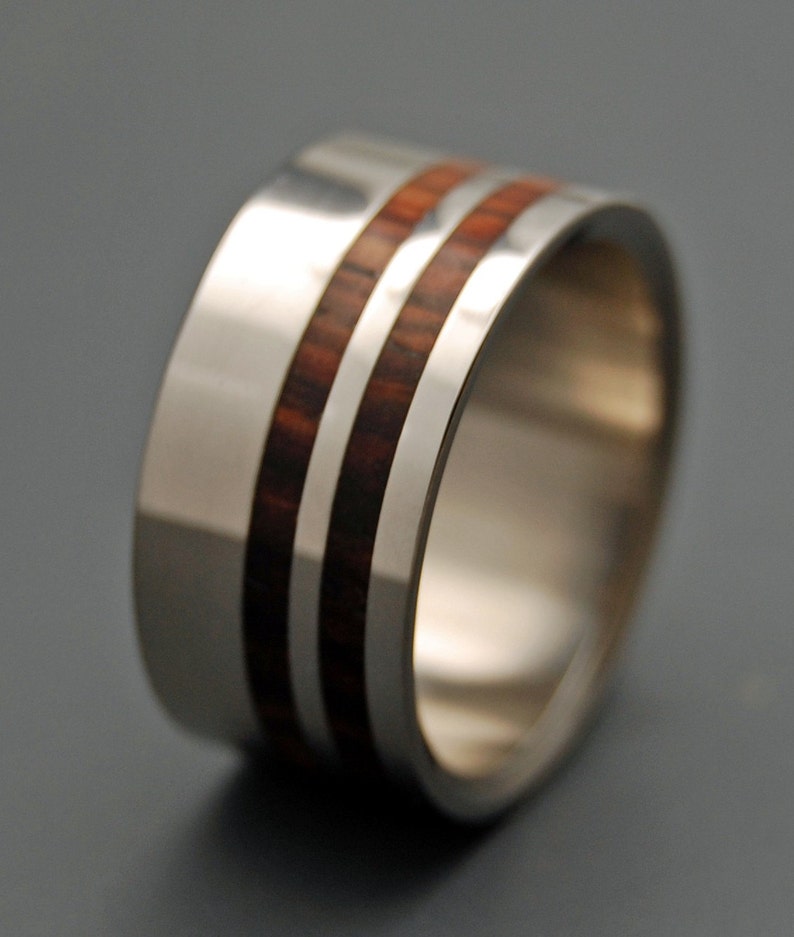 wood rings mens rings wedding rings Eco-Friendly Rings titanium rings Titanium Wedding Bands QUICKEN MY SENSES Wedding Rings