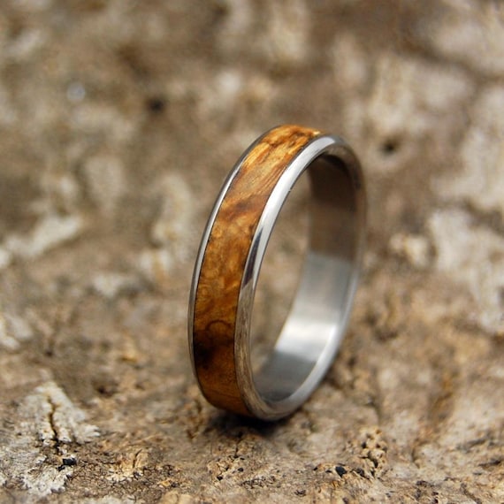 Anillos de boda, anillos de titanio, anillos de madera, anillo de