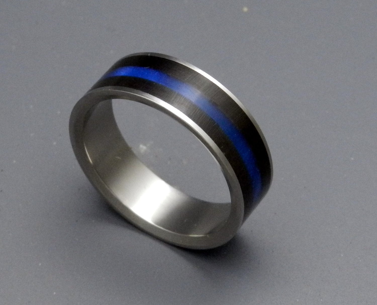 Black Rings Titanium Wedding Ring Men's Ring - Etsy