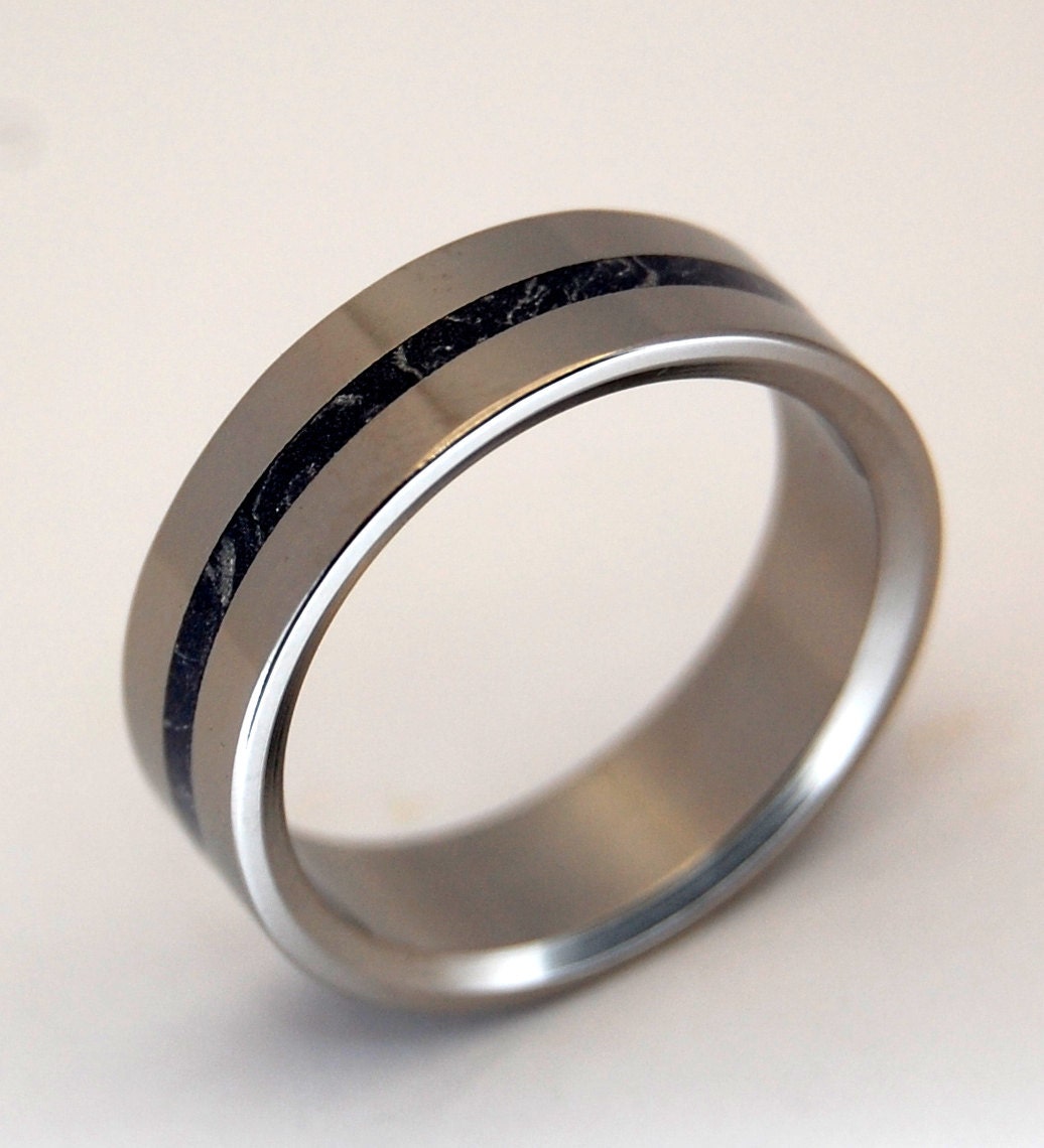Wedding ring titanium ring m3 mens ring titanium wedding | Etsy