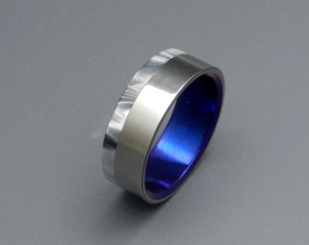 wedding rings, titanium rings, wood rings, mens rings, Titanium Wedding Bands, Eco-Friendly Wedding Rings, Wedding Rings - ROYALE