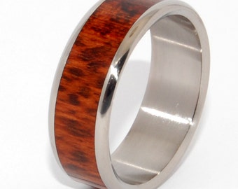 wedding rings, titanium rings, wood rings, mens rings, Titanium Wedding Bands, Eco-Friendly Wedding Rings, Wedding Rings - TEMPTED