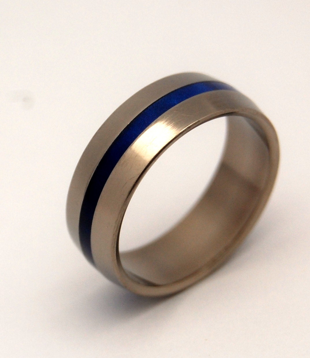 Titanium Ring Stone Ring Jasper Wedding Ring Mens Ring - Etsy