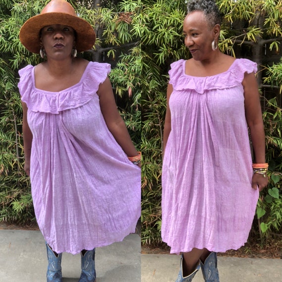 Deadstock Vintage Dress / 70's Zodiac Sundress / B