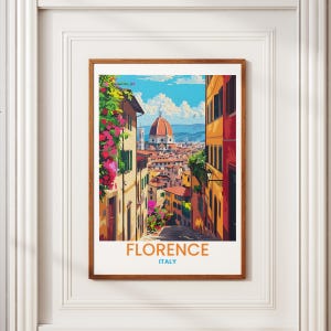 Florence, Italy Wall Print, Digital Travel Prints