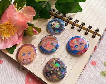 Ghibli 32mm Button Pins