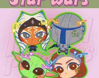 Mando Vinyl Stickers