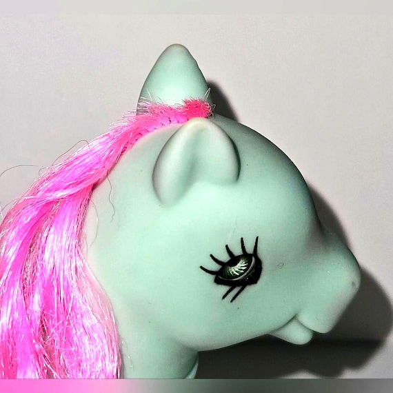 Vintage GI-GO Pony Mint Green Strawberry Cutie Mark. - Etsy