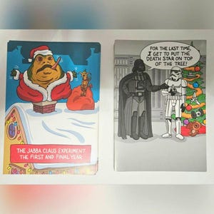 Hallmark Star Wars Weihnachtskarten Set