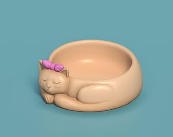 Cute Cat Ring Holder