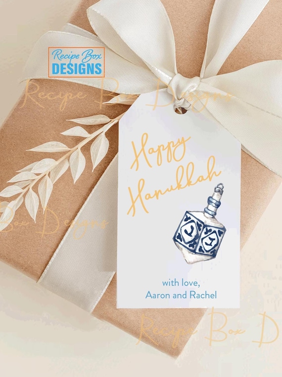 Dreidal Dreidal, Hanukkah Gift Tag, Hanukkah Hang Tags, Hanukkah Gift Tags, Hanukkah Holiday, Favor Tags for Hanukkah