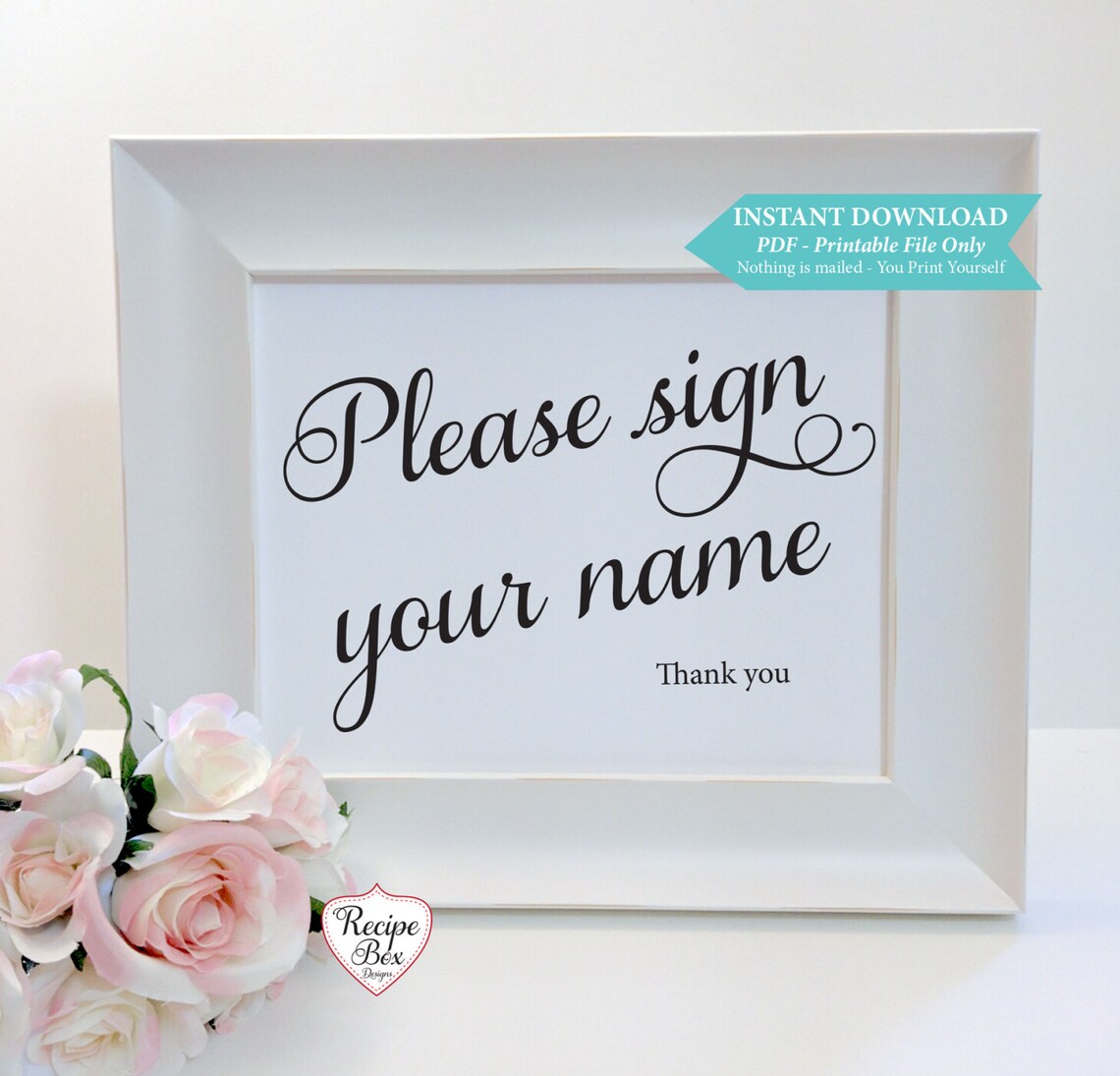 Wedding Printable Sign Printable Sign Instant Download - Etsy