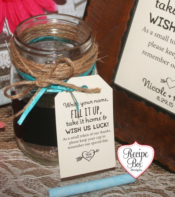 Your Glass for the Night tags, Wedding Favor Mason Jar Tags, Fill it Up, Mason Jar favor tags, Wedding Favor Tags, Tags, Wedding Favors