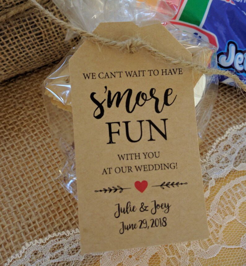 Engagement Party Favors S'more Fun Kit Wedding Favor Etsy