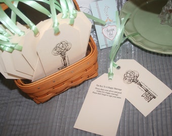 Wishing Tree Tags, Wedding Advice Card Tags, Marriage Advice Cards, Wishing Tree Tags, Wish Tags