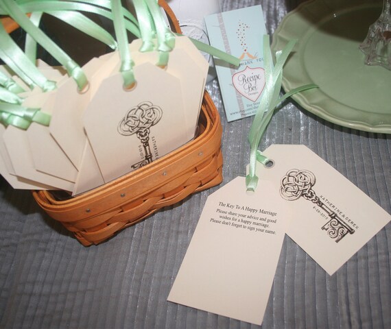 Wishing Tree Tags, Wedding Advice Card Tags, Marriage Advice Cards, Wishing Tree Tags, Wish Tags