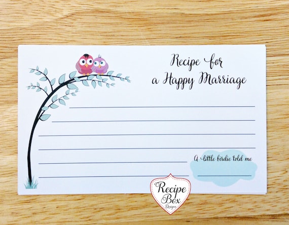 Advice Cards | Bridal Shower Advice Cards | Wedding Advice Cards | Advice for the Bride and Groom | Owl Advice Cards Set of 50