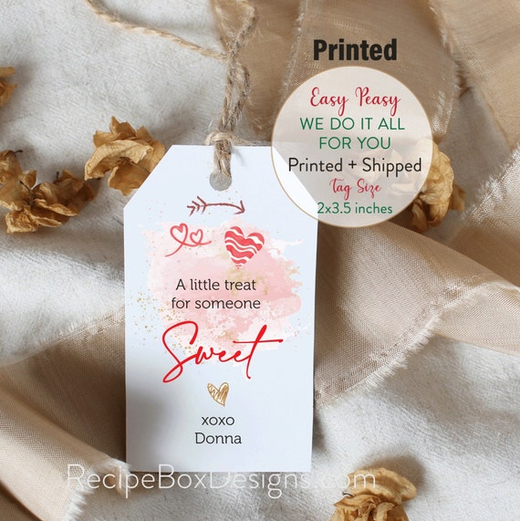 Valentines Day Favor Tags, Galentines Day Favor Tags, A little treat for someone sweet, galentines favor tag, Valentines Day Favor Tags