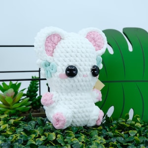 Crochet Hamster Plushie: Handmade Amigurumi Kawaii Gift image 8