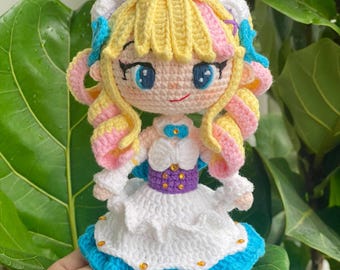 Handmade Crochet Gwen Champion Inspired Doll
