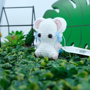 Crochet Hamster Plushie: Handmade Amigurumi Kawaii Gift image 7
