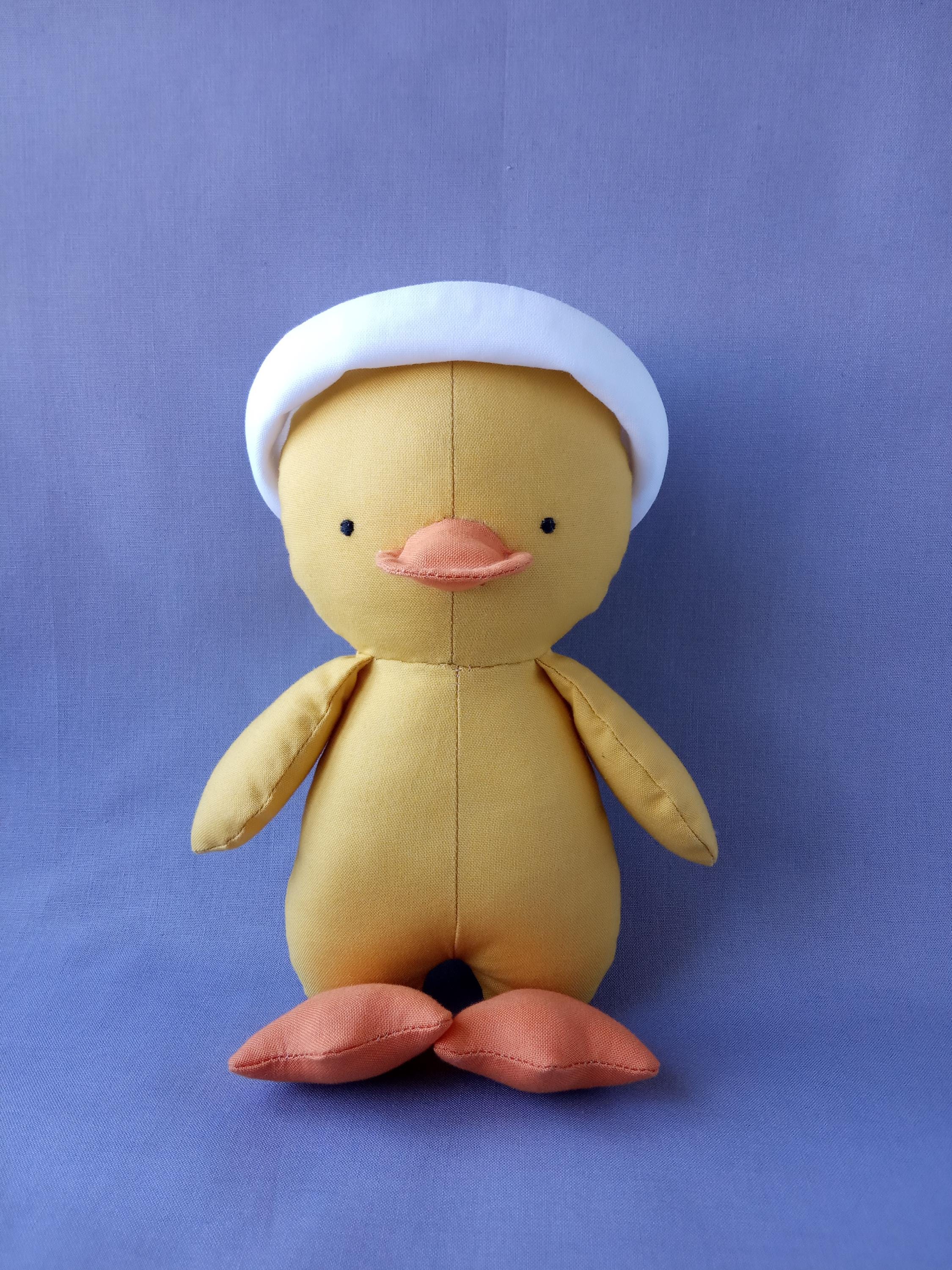 Duck Sewing Pattern PDF, Stuffed Animal DIY Tutorial, Instant Download ...