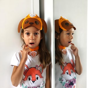 Dog Mask Set – Felt Pretend Play Costumes for Kids&#39; Party or Halloween