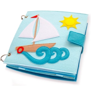 Quiet book for toddler, Under the Sea