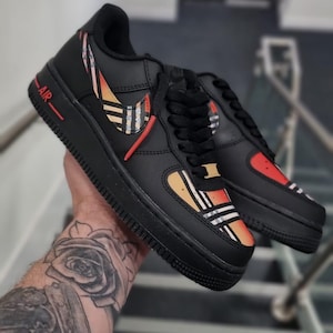 Custom nike air force 1s paisleys