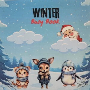 Winter Busy Book