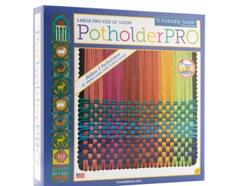 Potholder PRO® Loom by Friendly Loom ™  Makes Oversize Potholders