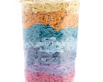 Party Pack by Friendly Loom™ Botanicals PRO® Loop Bulk Pack Makes 18 Pastel Potholders