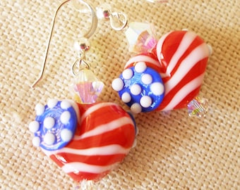 Marcar Pendientes de corazón, I Love America