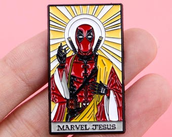 Funny Deadpool Enamel Pin
