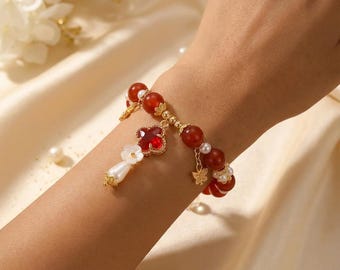 Red Agate Bracelet